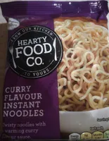 Curry flavour instant noodles