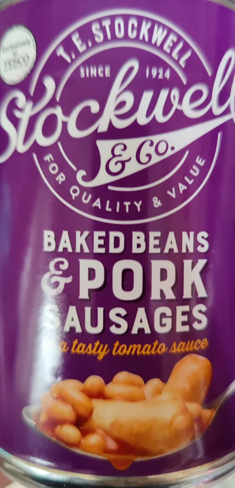 Baked Beans And Pork Sausages