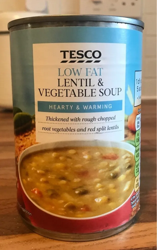 Lentil and vegetable soup