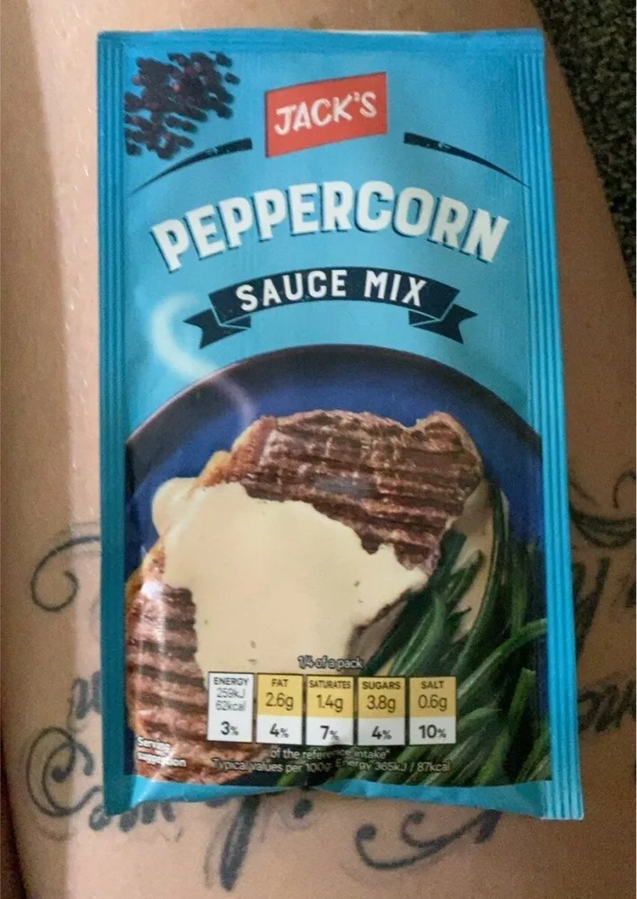 Peppercorn sauce