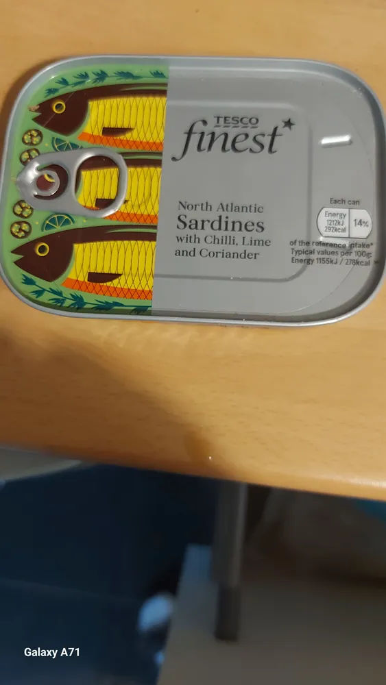 North Atlantic Sardines With Chilli Lime and Coriander