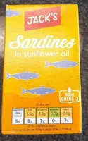 Sardines in sunflower oil