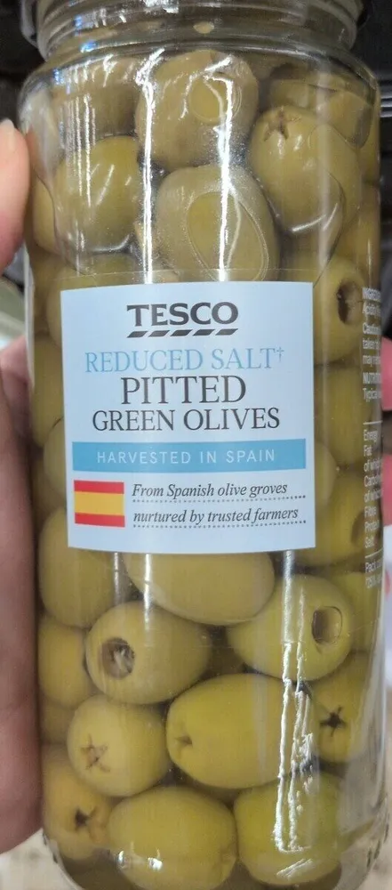 PITTED GREEN OLIVES