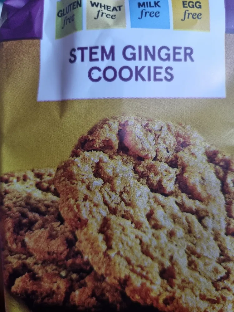 Free From Stem Ginger Cookie