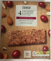 Cranberry & Almond, Date bars