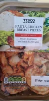 Fajita chicken breast pieces