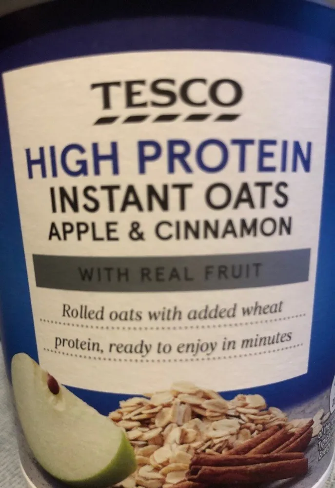 High Protein Instant Oats: Apple & Cinnamon