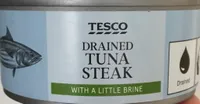 Drained Tuna Steak