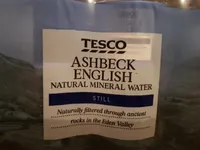Ashbeck English natural mineral water