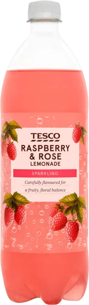 Sparkling Raspberry And Rose Lemonade