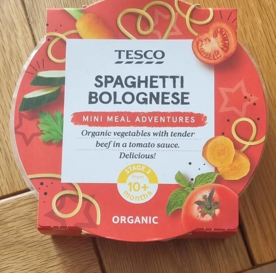 Spaghetti bolognese from 10+ months