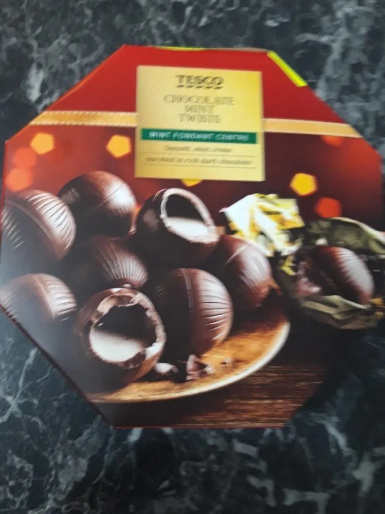 Chocolate mint twists