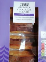 Belgian chocolate eclairs 4 pack