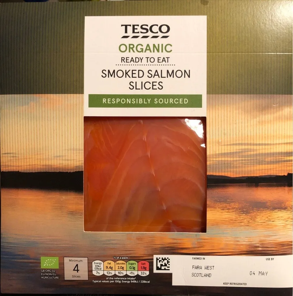 Smoked Salmon Slices