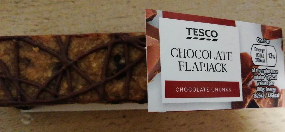 chocolate flapjack