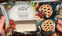 Spiced rum mince pies