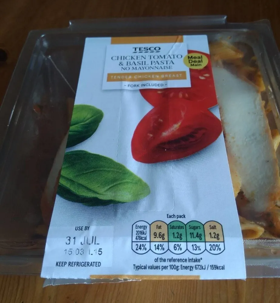 Chicken Tomato & Basil Pasta