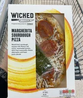 Margherita sourdough pizza
