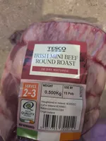 Irish mini beef round roast