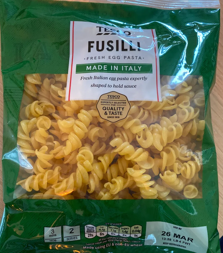 Fresh Egg Pasta