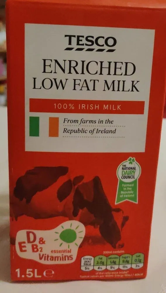 ENRICHED LOW FAT MILK