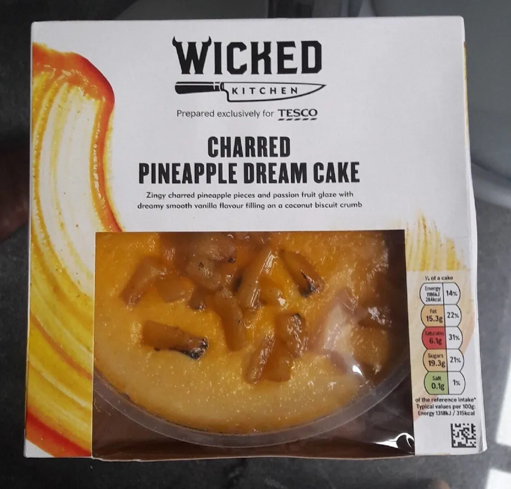 Charred Pineapple Dream Cake