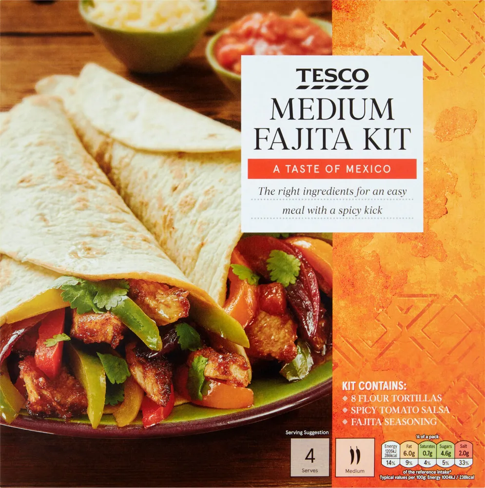 Medium fajita kit