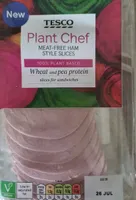 Meat free ham style slices