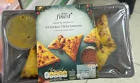 Crisp & Aromatic Chicken Tikka Samosas