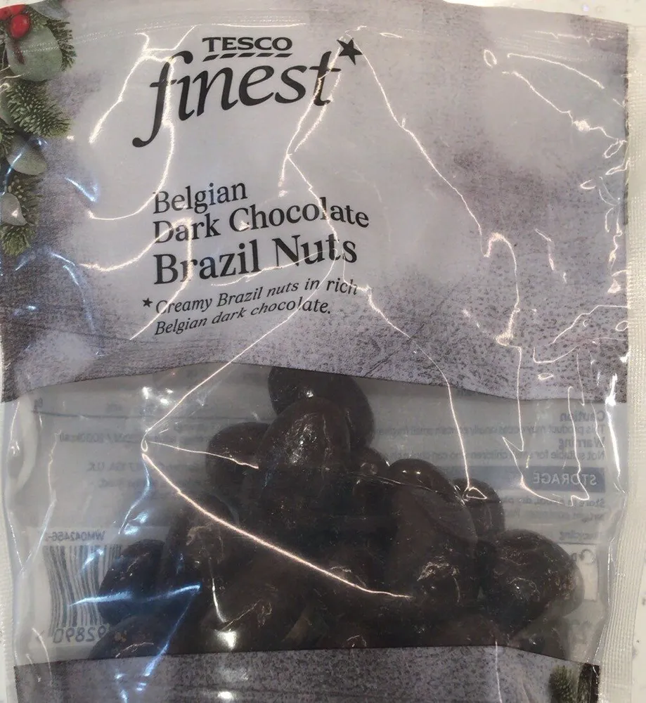 Belgian dark chocolate brazil nuts