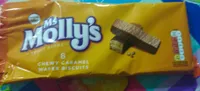 Chew caramel wafer biscuits