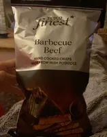 Barbecue beef crisps