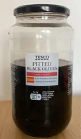 Pitted black olives