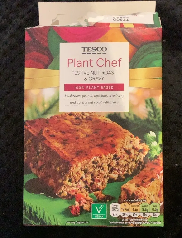 Plant Chef Festive Nut Roast