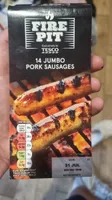 Jumbo pork sausages