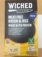 Meat free hoisin and rice