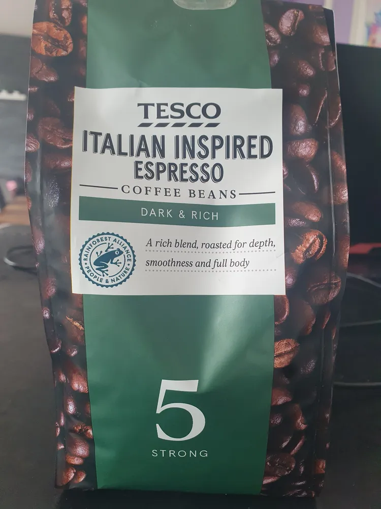 Italian espresso coffee beans