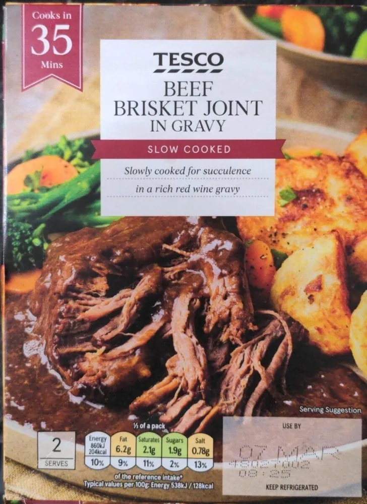 Beef Brisket Joint in Gravy