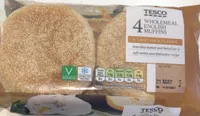 Wholemeal English Muffins