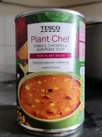 Plant Chef tomato, chickpea & aubergine soup