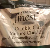 Crinkle Cut Mature Cheddar & Caramelissed Chutney