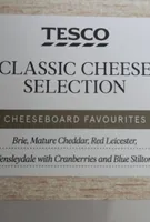 Classic cheese selection