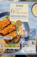 Breaded Cod Fish Fingers