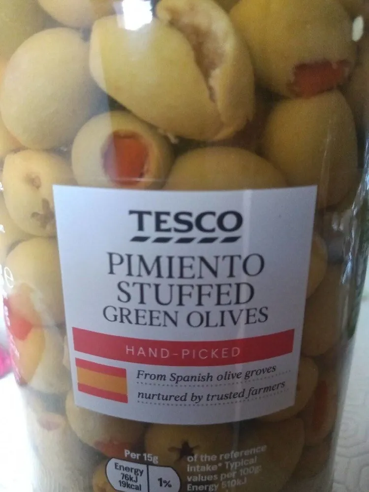 Pimiento Stuffed Green Olives