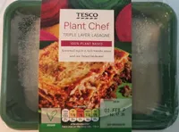 Plant chef triple layered lasagne
