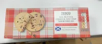 All butter chocolate chip shortbread