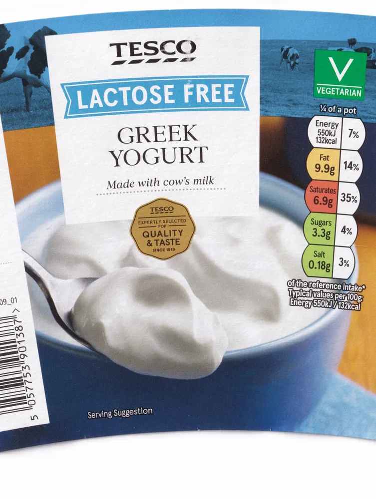 Tesco Lactose Free Greek Yogurt