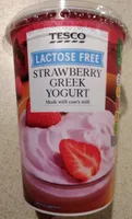 Lactose Free Strawberry Greek Yoghurt
