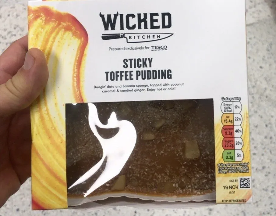 Sticky toffee pudding