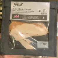 Roast Chicken Breadt with a Mediterranean style stuffing